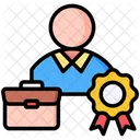 Profissional Experiencia Certificado Ícone