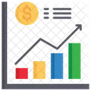 利益、お金、グラフ アイコン