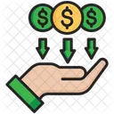 Profit Hand Money Icon