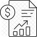 利益、財務、お金 アイコン