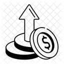 Profit Growth Money Icon