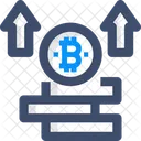 Profit Bitcoin Profit Bitcoin Gaining Icon