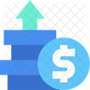 Profit Coins Stack Icon