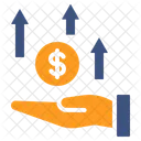 Profit Financial Stock Market Business Dollar Loan Donation Icon