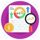 Seo Analysis Financial Analysis Business Analysis Icon