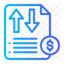 Profit And Loss Income Statement Business Analysis Icon