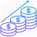 Croissance des bénéfices  Icône