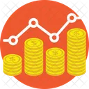 Profit Graph Monopolistic Icon