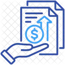 Profit Growth Investment Income Icon