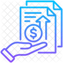 Profit Growth Investment Income Icon