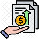 Profit Growth Investment Income Icon
