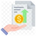 Profit Growth Investment Income Icon