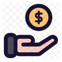 Profit Cashback Cost Icon