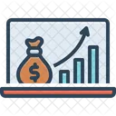 Profit Money Investment Icon