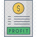 Profit Business Profit Financial Gain Icon