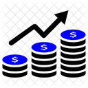 Wealth Coins Startup Icon