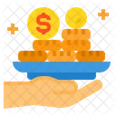 Money Profit Coins Icon