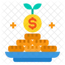 Money Profit Coins Icon