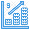 Profit Arrow Up Bar Chart Icon