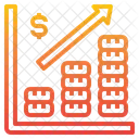 Profit Arrow Up Bar Chart Icon