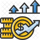 Profit Currency Finance Icône