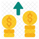 Profit Graph Earn Icon
