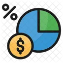 Profit Margin Finance Icon