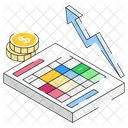 Profit Report Income Earning Icon
