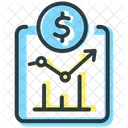 Profit Report Business Plan Businessman Icon