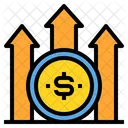 Money Stats Coins Icon