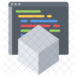 Program Icon - Download in Flat Style