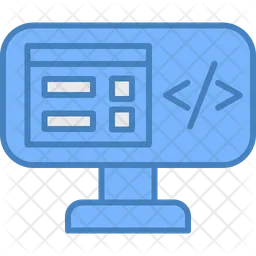 Program coding  Icon