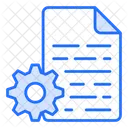 Program Sheet Coding Networking Icon