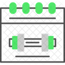 Horario de ejercicios  Icono