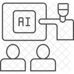 Programa de treinamento de IA  Ícone