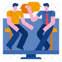 Programa De Televisao Televisao Programa Ícone