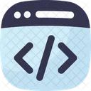 Programacao Codigo Desenvolvimento Web Icon