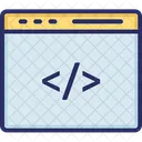 Programacao Codigo Aplicacao Ícone