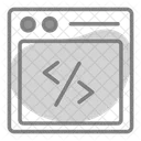 Programacao Codificacao Web Ícone