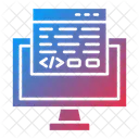 Codificacao Desenvolvimento Codigo Icon