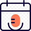 Programação de áudio  Ícone
