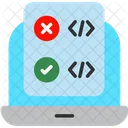 Programacao De Computadores Codificacao Desenvolvimento Icon