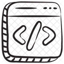 Programacao Web Desenvolvimento Web Codificacao Html Icon