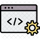 Programacao Web Codigo Desenvolvimento Ícone