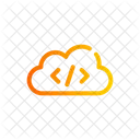 Programacao Web Computacao Em Nuvem Codificacao Ícone