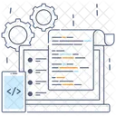 Pagina Fuente Codigo Fuente Html Icon