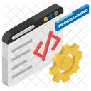 Desarrollo Web Programacion Codificacion Html Icono