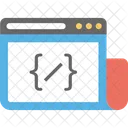 Web Desarrollo Codificacion Icono