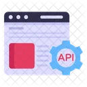 Desarrollo Web Programacion De Aplicaciones Sitio Web Api Icono