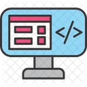 Programacion Codificacion Desarrollo Icon